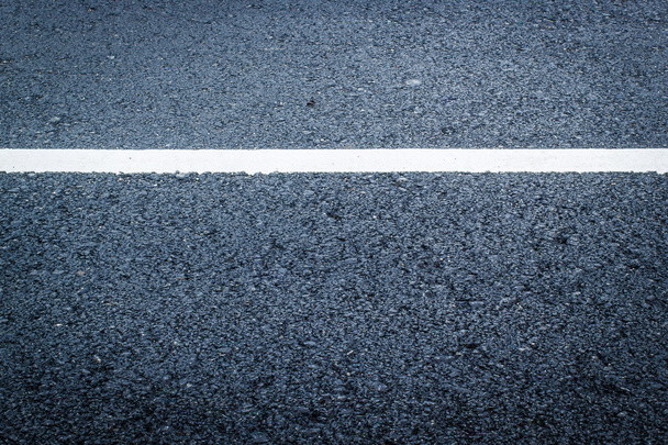 Nowe tekstury asfaltu z białej linii - Zdjęcie, obraz