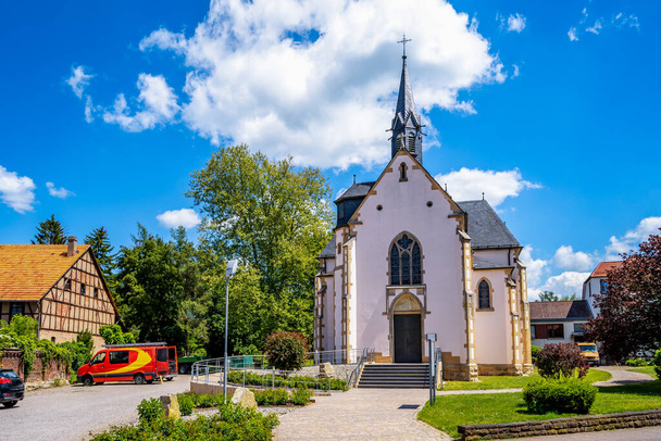 Церковь в Ванфриде, Гессен, Германия  - Фото, изображение