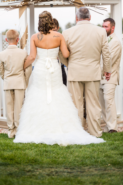 Зовнішньої весілля церемонія
 - Фото, зображення