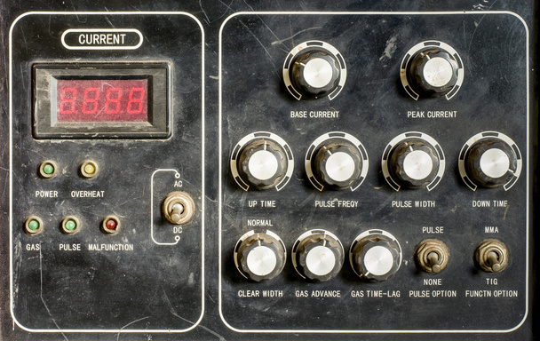 Machine control panel - Photo, Image