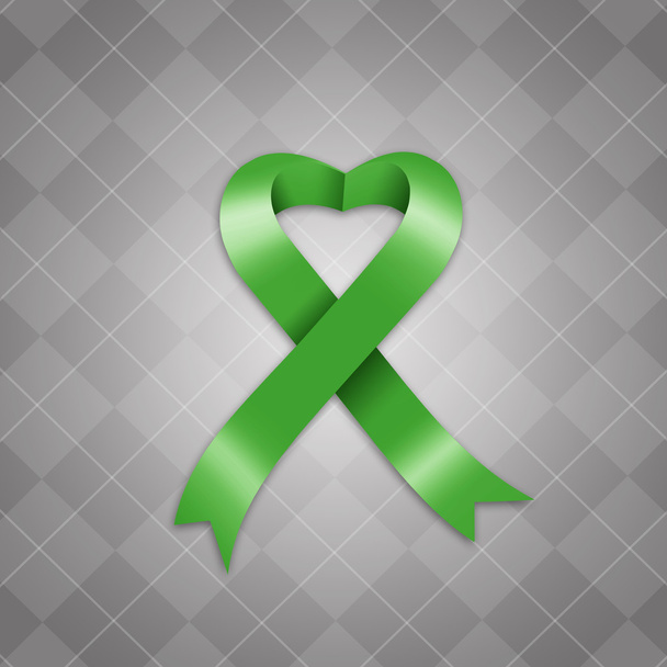 Awareness green ribbon - Photo, Image