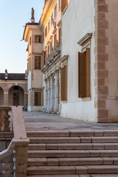 Antigua Villa Manin escena, Italia - Foto, imagen