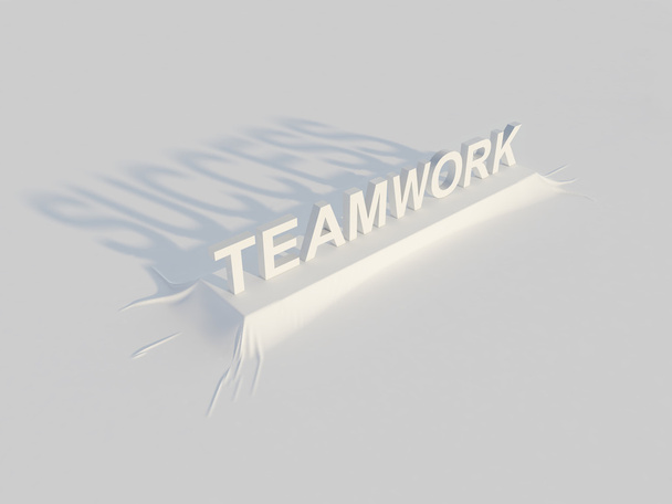 Praca zespołowa i sukces - Zdjęcie, obraz