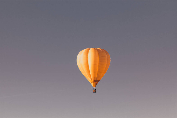 hot air balloons - freedom and adventure concept - Fotó, kép
