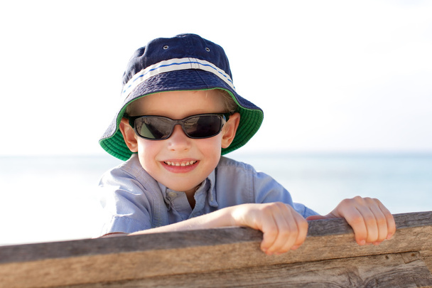 Kid at the beach - Foto, Bild