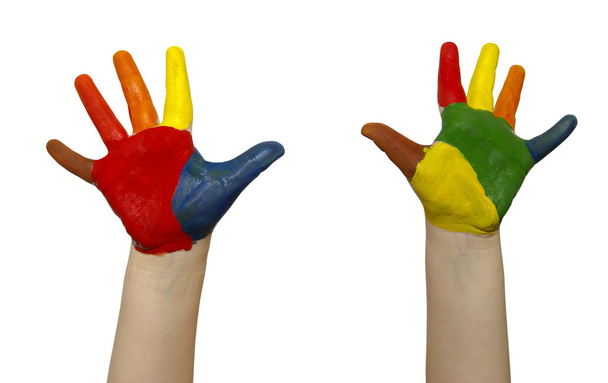 kind handen - Foto, afbeelding