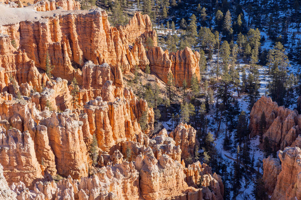 festői téli táj a Bryce Canyon Nemzeti Park Utah - Fotó, kép