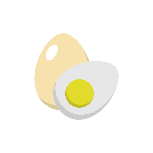 Egg icon design template vector isolated illustration - Vektör, Görsel