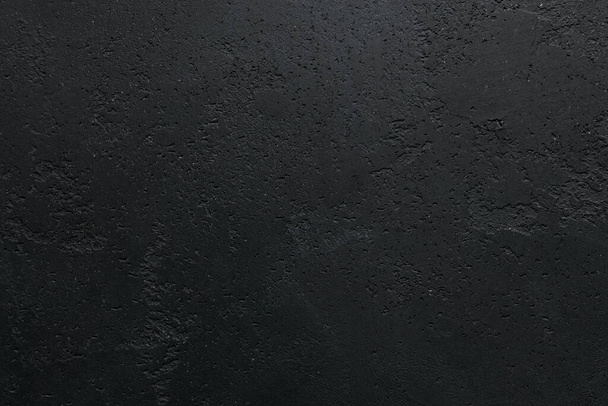 Black wall texture rough background dark concrete floor or Old cement grunge background with black. - Foto, Bild