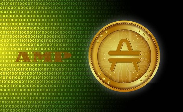 amp virtual currency views. 3d illustrations - Photo, Image