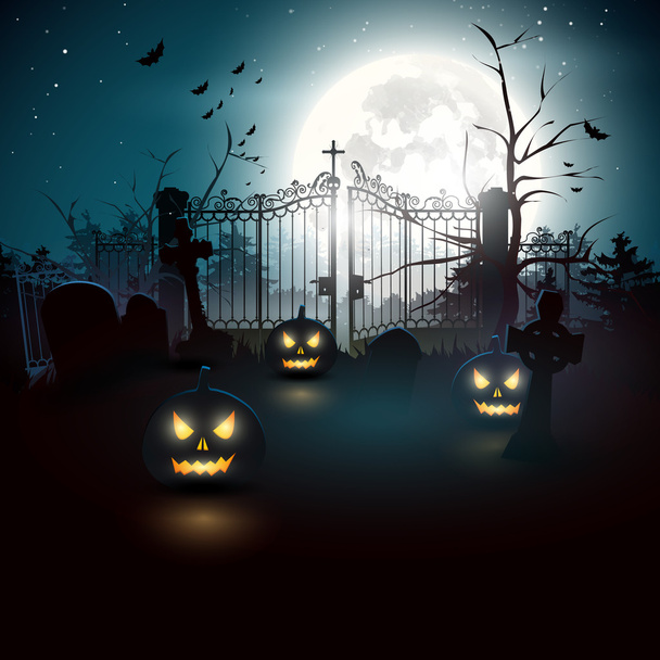 Halloween background - Vetor, Imagem