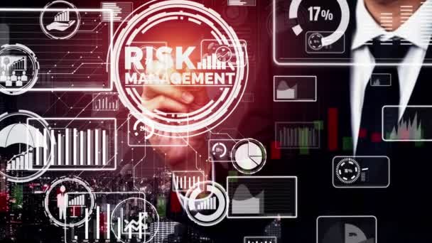 Risikomanagement und Bewertung für Geschäftskonzepte - Filmmaterial, Video