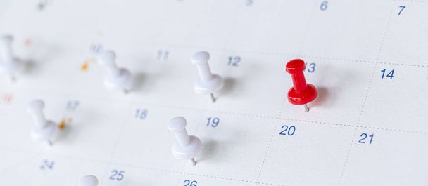 Zbliżenie kalendarza, Planer i organizator zaplanować i przypomnieć codzienne spotkanie, porządek obrad, harmonogram, harmonogram, i zarządzanie, wydarzenie, wakacje . - Zdjęcie, obraz