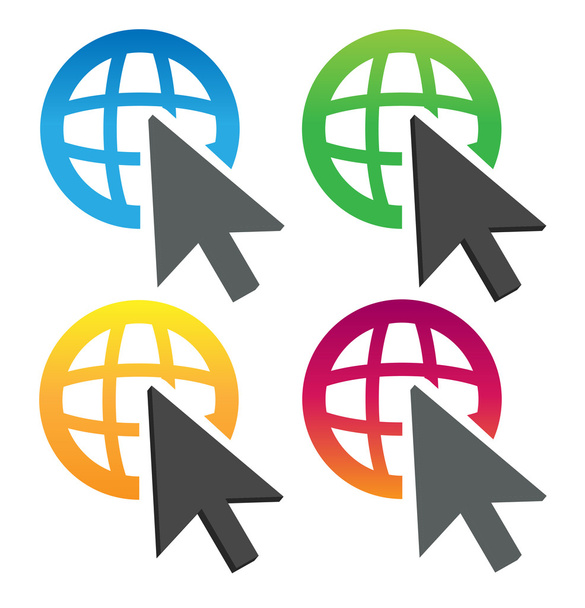 pictogram van de wereld - Vector, afbeelding