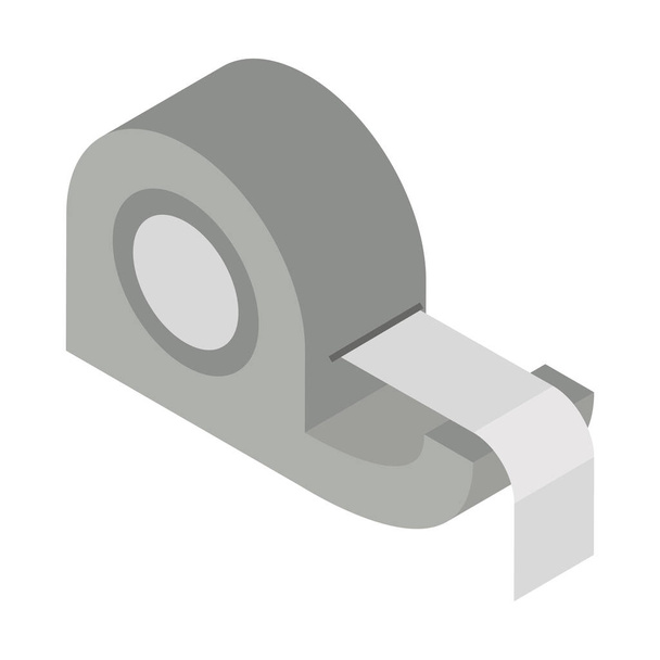 adhesive tape roll icon - Vector, Image