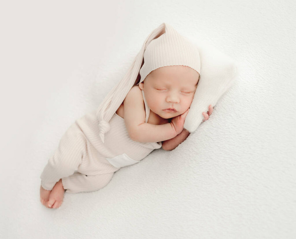 Newborn baby boy - Fotó, kép