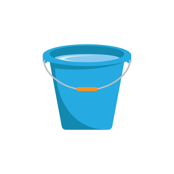 Víztartály ikon lapos kialakítás - Vektor, kép