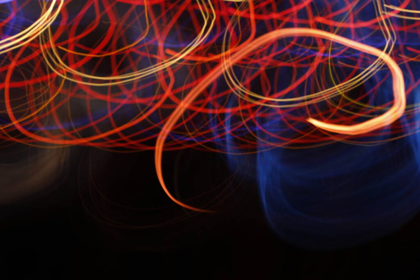 Yavaş deklanşör ışıklarını özetle - Fotoğraf, Görsel