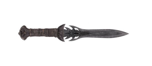 anciennes épées médiévales sur fond blanc isolé - Photo, image