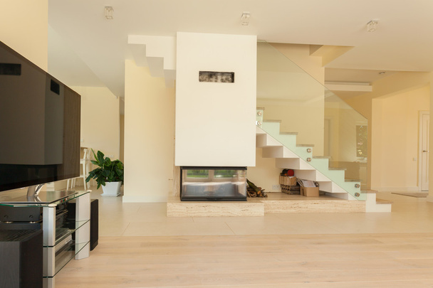 Open-space house from the inside - Foto, imagen