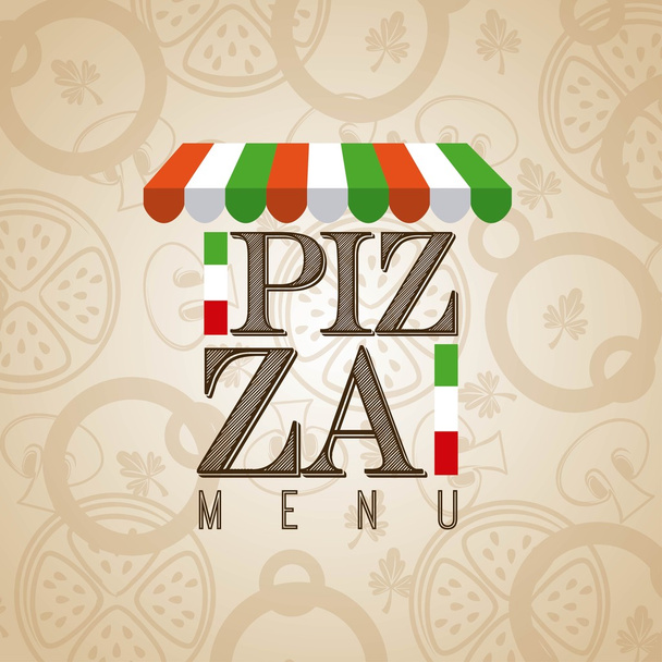 pizza design  - Vector, Imagen