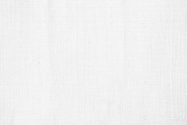 Bílé plátno plátno textura pozadí - Fotografie, Obrázek