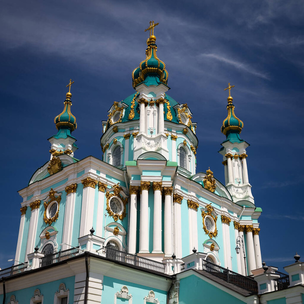 St Andrews Church in Kiev City, Ukraine - Photo, Image