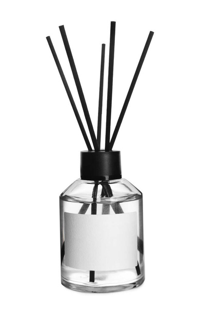 Aromatic reed air freshener isolated on white - Φωτογραφία, εικόνα