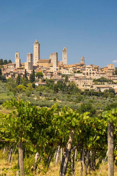 San Gimignano, sito UNESCO, Toscana, Italia - Foto, immagini