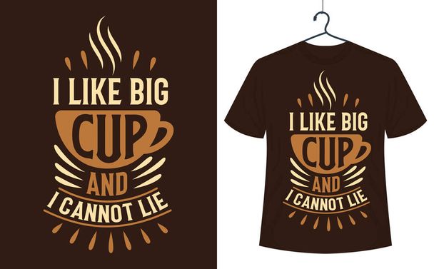 My body is a filter Coffee goes on sarcasm goes out, Coffee quotes lettering design. - Wektor, obraz