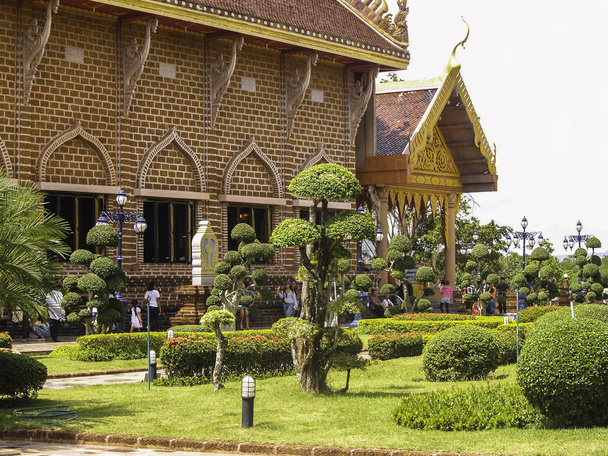 Храм Loei вид мистецтва культури Таїланду - Фото, зображення