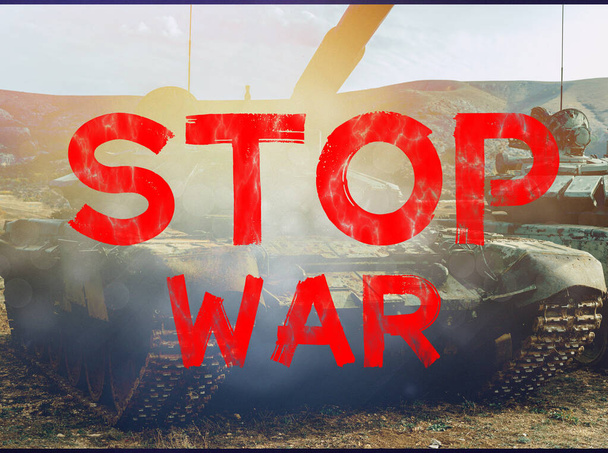 Stop war, Peace in the world - Фото, изображение