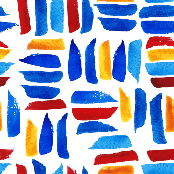 Watercolor seamless pattern - Vecteur, image