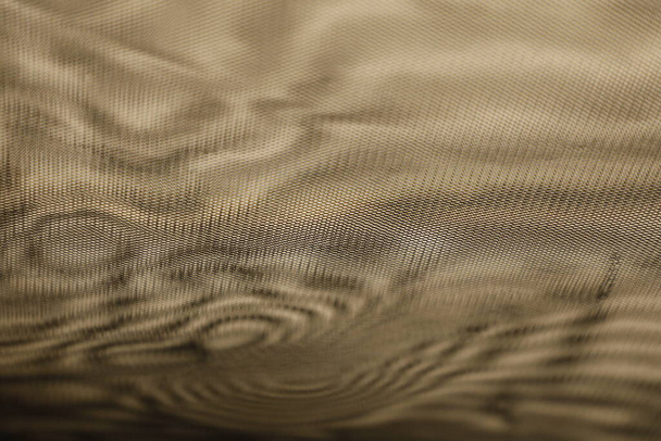 Silhouette abstraite de filet de clôture métallique ancienne - Photo, image