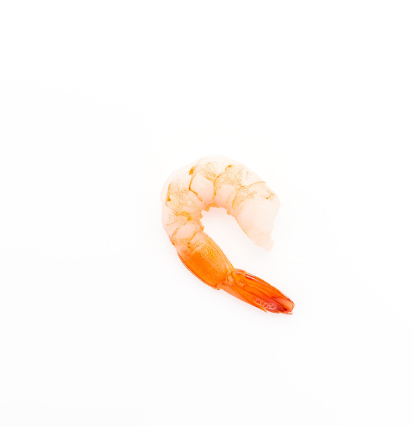 Crevettes isolées sur blanc - Photo, image