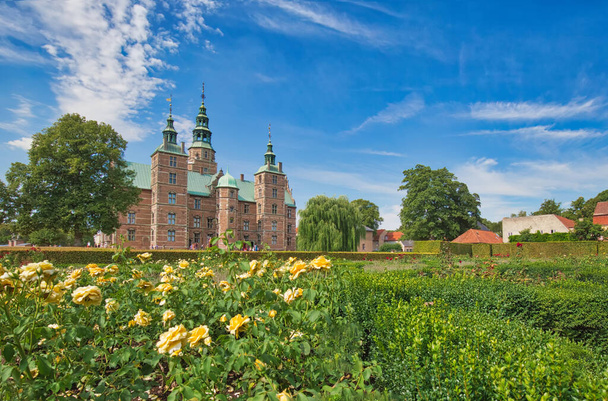 Δανία, King Garden Park στην Κοπεγχάγη στο Rosenborg Palace - Φωτογραφία, εικόνα