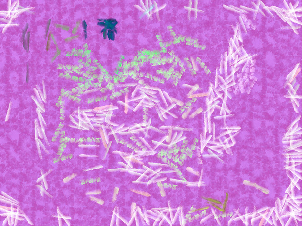 Růžová fialová pozadí akvarel pastel s bílými tahy vodní skvrny - Fotografie, Obrázek