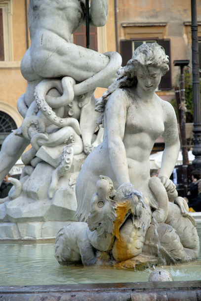 die piazza navona in rom italien - Foto, Bild