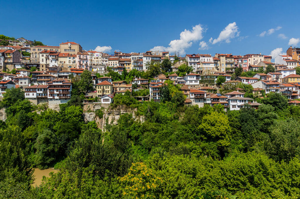 Näkymä Veliko Tarnovon kaupunkiin, Bulgaria - Valokuva, kuva