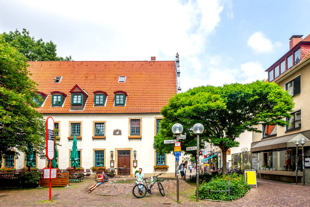 Osnabrueck történelmi városa, Alsó-Szászország Németország  - Fotó, kép