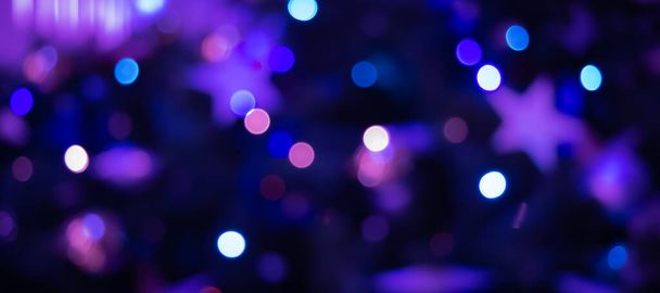 Fondo abstracto brillo púrpura. Navidad púrpura. - Foto, imagen