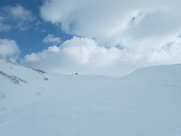 skitouring χειμερινό τοπίο στο raurisertal σε αυστραλιανές Άλπεις - Φωτογραφία, εικόνα