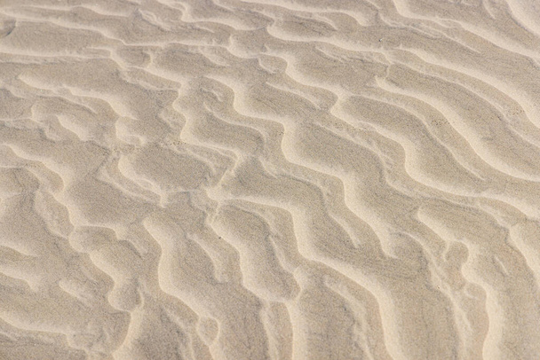 Guerro Negro, Mulege, Baja California Sur, México. Dunas de arena a lo largo de la costa occidental de la península de Baja California. - Foto, Imagen