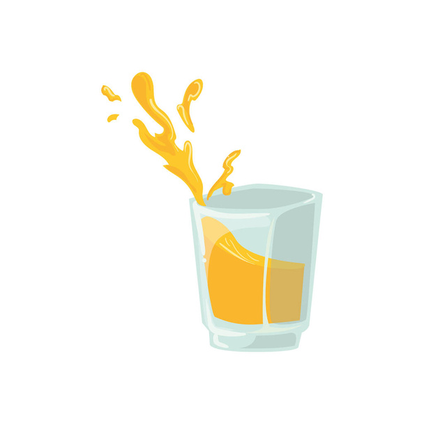 tequila glass design - Vektor, kép