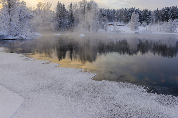 December lake - Zdjęcie, obraz