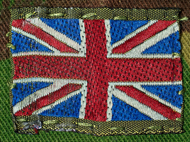 Britse leger vlag patch - Foto, afbeelding