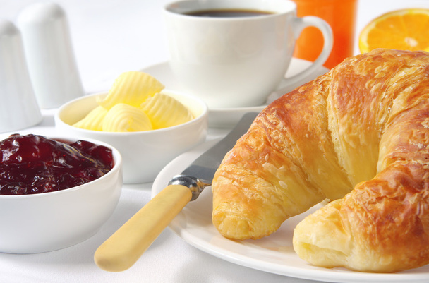 Croissant Breakfast - Photo, Image