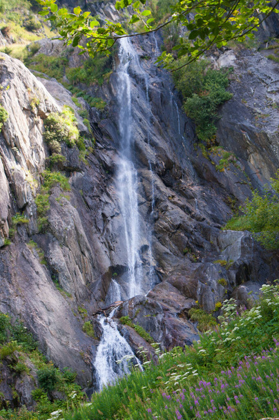 waterfall in the mountains - Fotó, kép