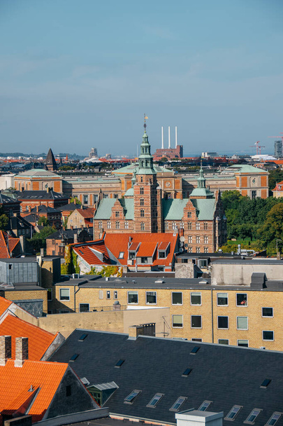 widok na miasto Sztokholm w Szwecji - Zdjęcie, obraz