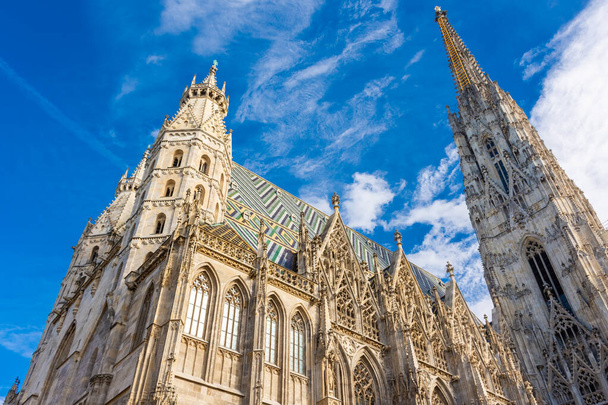 View of the Stephansdom, Cathedral of Vienna, Austria - Valokuva, kuva